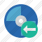 Bluray Disc Previous Icon