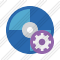 Bluray Disc Settings Icon