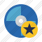 Icône Bluray Disc Star
