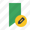 Bookmark Green Edit Icon