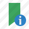 Bookmark Green Information Icon