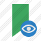 Bookmark Green View Icon