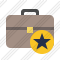 Briefcase Star Icon