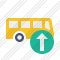 Bus Upload Icon