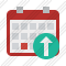 Calendar Upload Icon