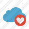 Cloud Blue Favorites Icon