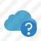 Cloud Blue Help Icon