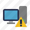 Computer Warning Icon