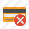 Credit Card Cancel Icon