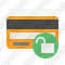 Credit Card Unlock Icon