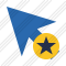 Cursor Star Icon