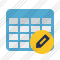 Database Table Edit Icon