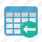 Database Table Previous Icon