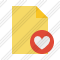 Document Blank 2 Favorites Icon