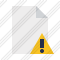 Document Blank Warning Icon