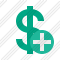 Dollar Add Icon