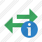 Exchange Horizontal Information Icon