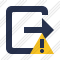 Exit Warning Icon