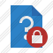 File Help Lock Icon