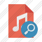 Icone File Music Search