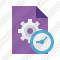 File Settings Clock Icon