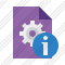 File Settings Information Icon