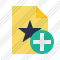 File Star Add Icon