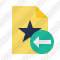 File Star Previous Icon