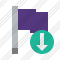 Flag Purple Download Icon