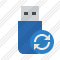 Flash Drive Refresh Icon