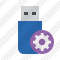 Flash Drive Settings Icon