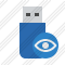 Flash Drive View Icon