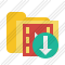 Folder Movie Download Icon