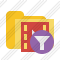 Folder Movie Filter Icon