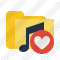 Folder Music Favorites Icon