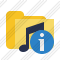 Folder Music Information Icon