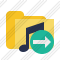 Folder Music Next Icon