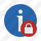 Information Lock Icon