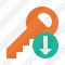 Key Download Icon