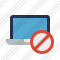 Laptop Block Icon