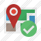 Map Location Ok Icon