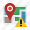 Map Location Warning Icon