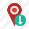 Map Pin Download Icon