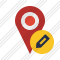 Map Pin Edit Icon