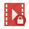 Movie Lock Icon