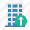 Office Building Upload Icon