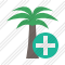 Palmtree Add Icon