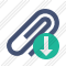 Paperclip Download Icon