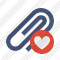 Paperclip Favorites Icon