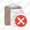 Paste Cancel Icon